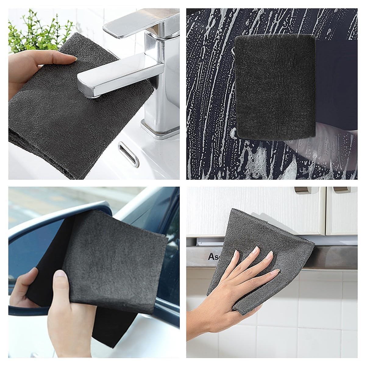 Magic Cleaning Cloth Microfiber for Dusting (Pack of 5)