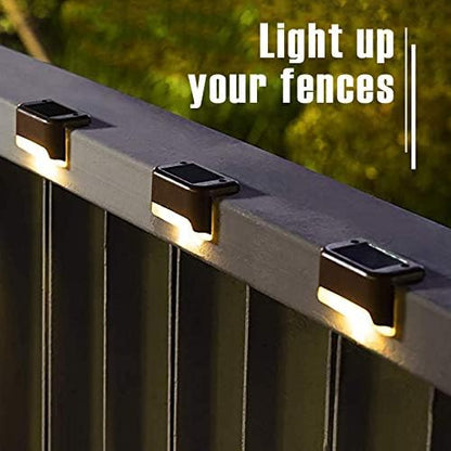 🌟 Radiant Solar Deck Lights – Light Up Your Outdoors Beautifully!
