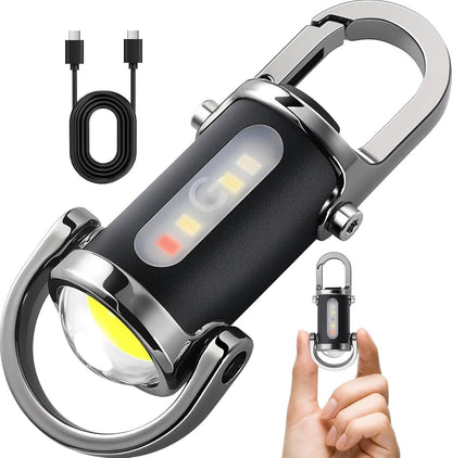 🔦 Rechargeable Mini Keychain Flashlight – Ultra Bright, Ultra Compact!