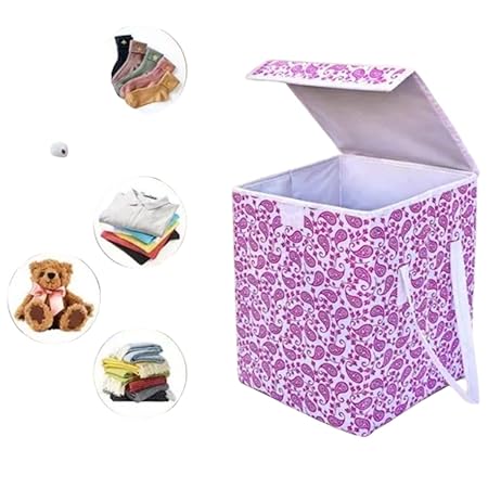 Foldable Laundry Basket/Storage Box (Pack of 2)