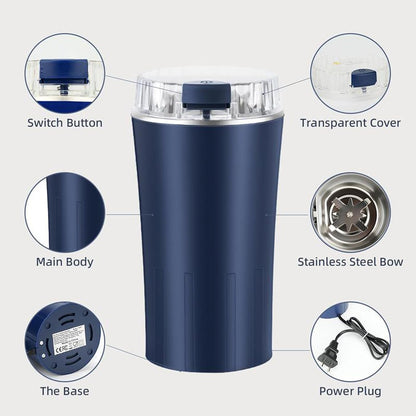 ☕ Premium Portable Electric Coffee/ Spices/ Herbs Grinder