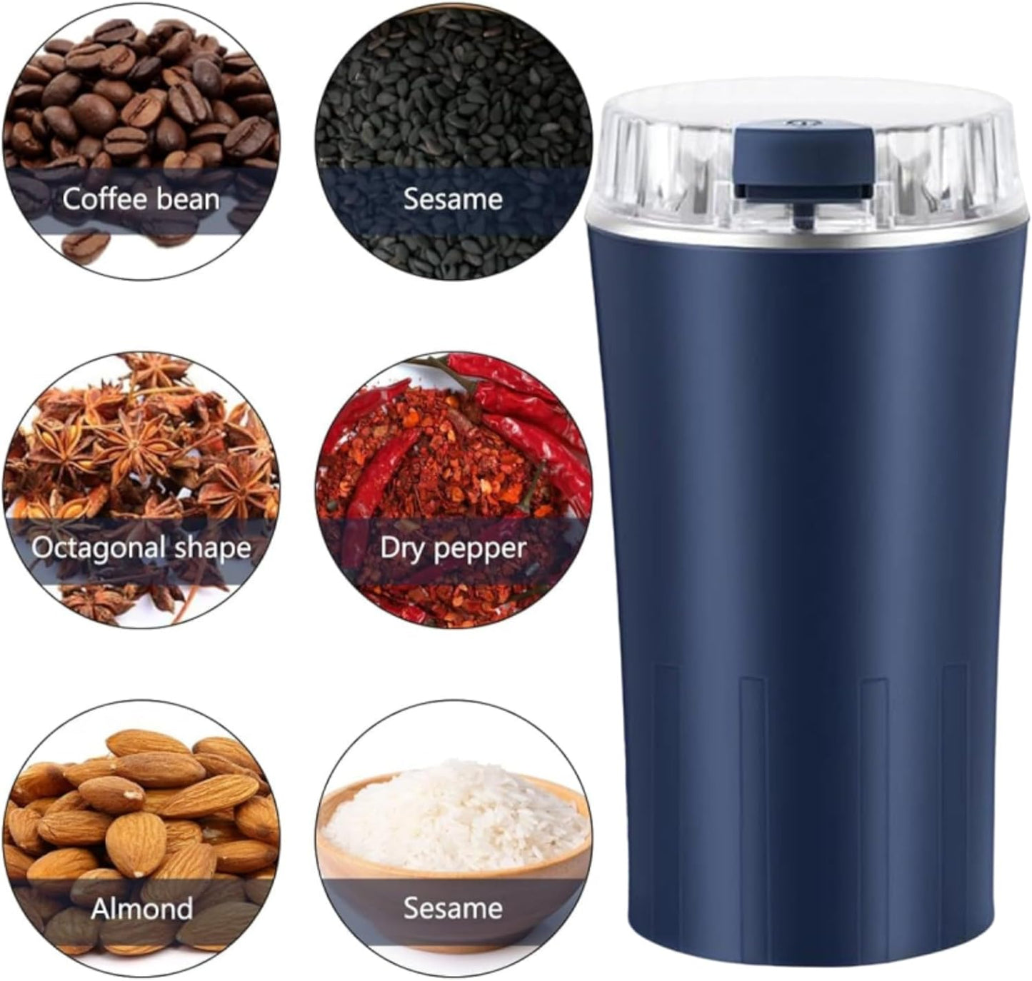☕ Premium Portable Electric Coffee/ Spices/ Herbs Grinder