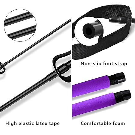 FirstFit Premium Pilates Stick Fitness Bar