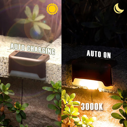 🌟 Radiant Solar Deck Lights – Light Up Your Outdoors Beautifully!