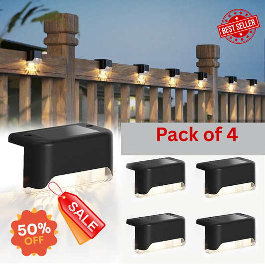 🌟 Radiant Solar Deck Lights – Light Up Your Outdoors Beautifully!